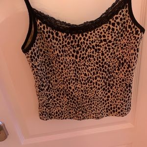 Rare cheetah print brandy Melville top